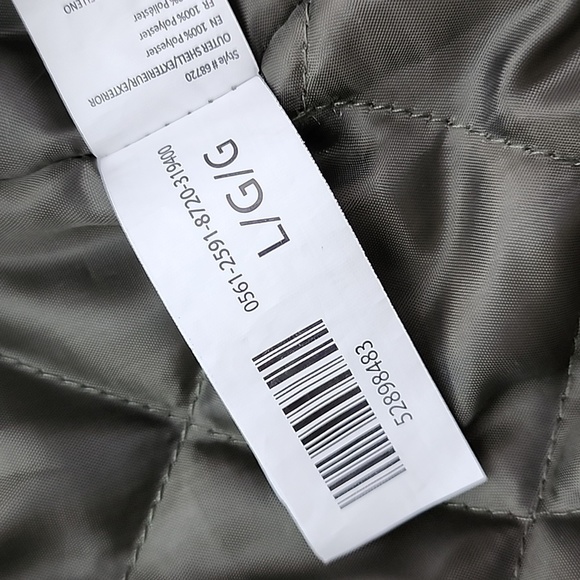 Streetwear Society Women's  Army Green Bomber Zip Up Jacket Size Large - Picture 10 of 13